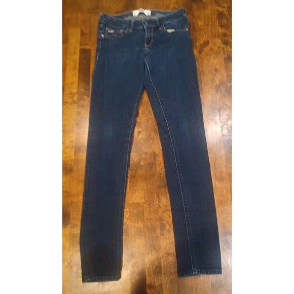 Hollister 3R Skinny Jeans Size W26 L31 Dark blue - Picture 2 of 15